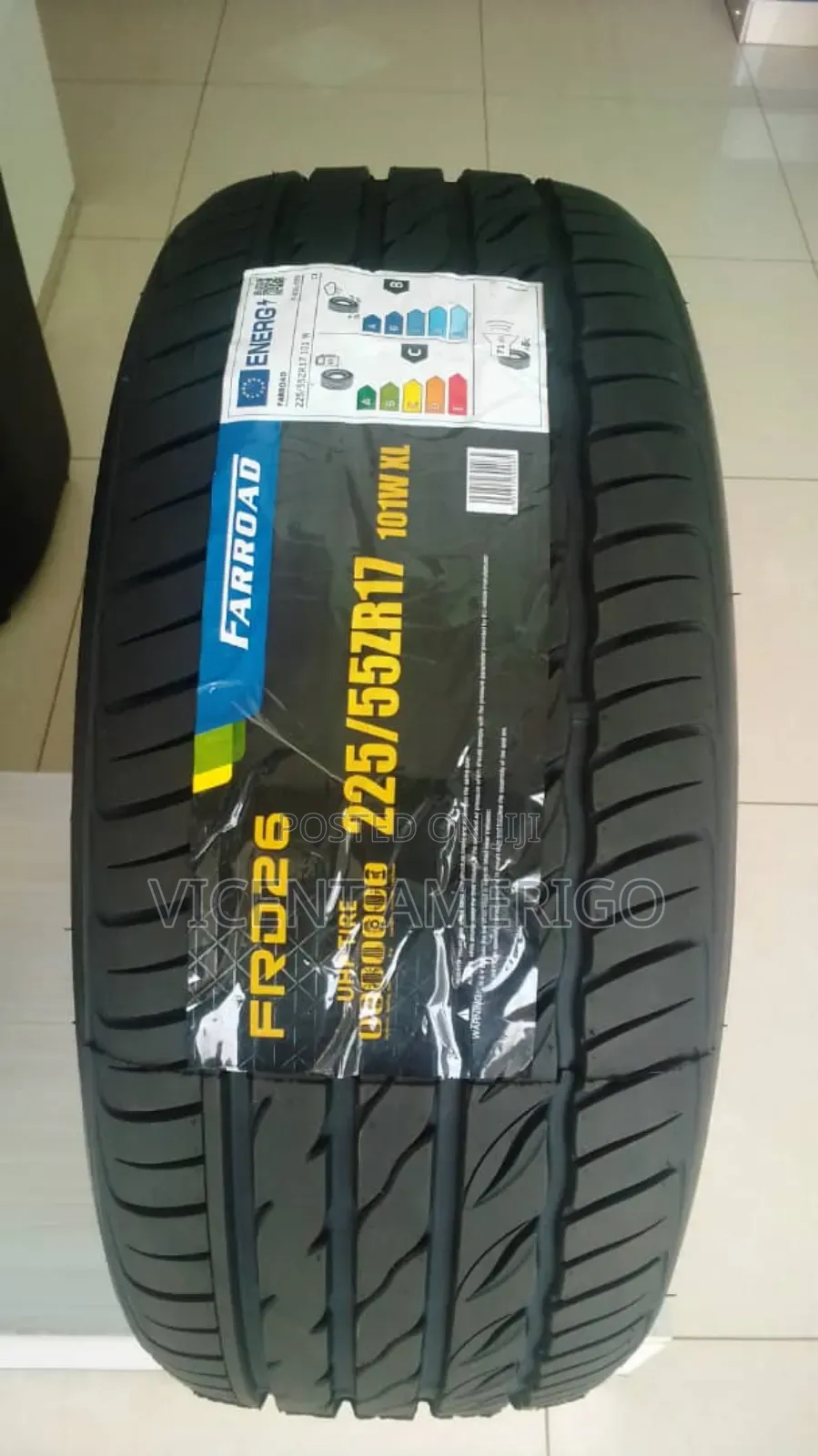 New Tyres in Different Types