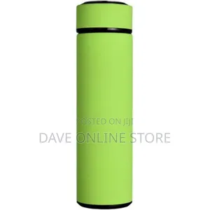 Life Home Thermos Tea Vacuum Flask With Filter - Green