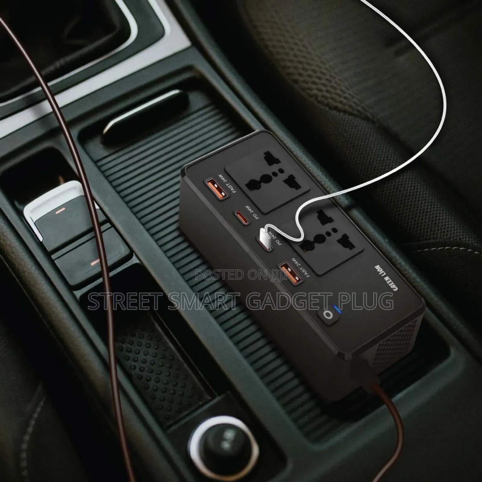 GREENLION 300watts QC Car Invertor