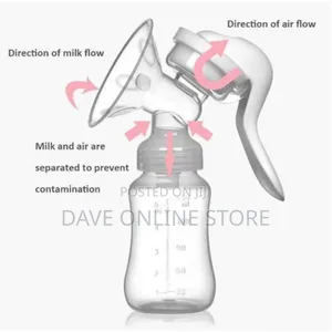 Manual Breast Pump Powerful Suction Cup Milk Extractor