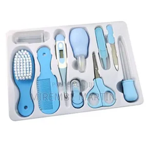 10pcs Baby Grooming Healthcare Kit Blue