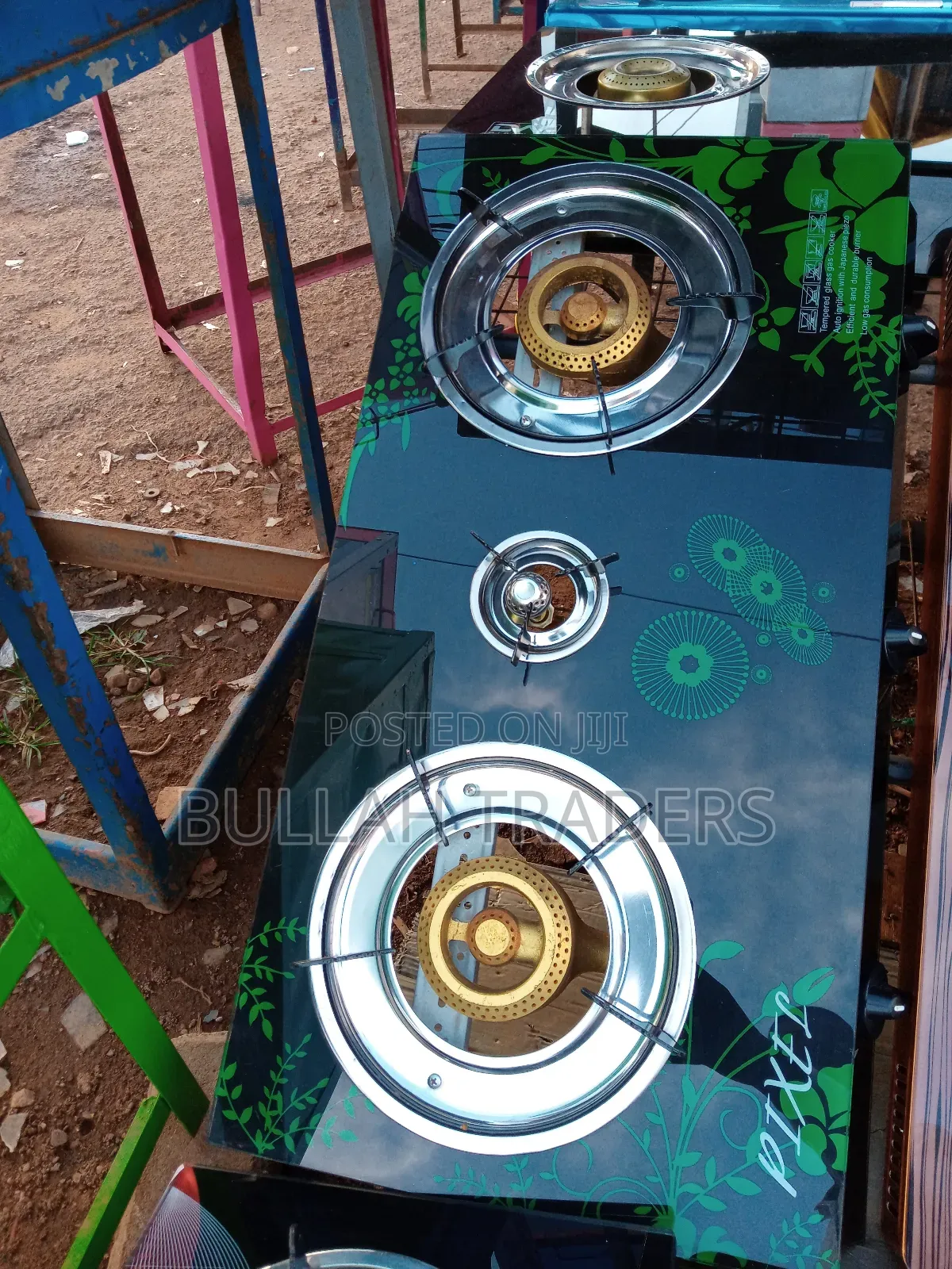Gas Plate Tripple
