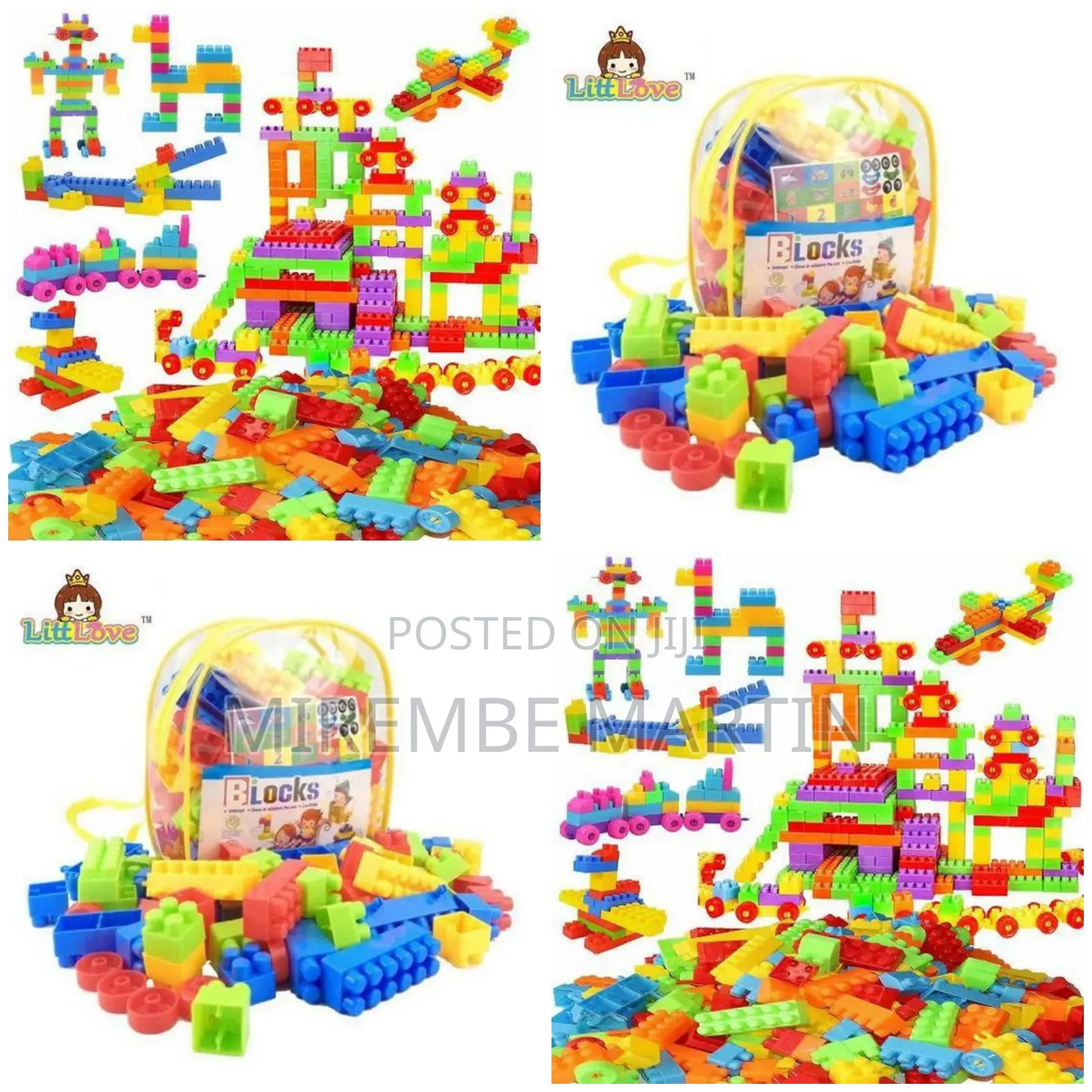 86pcs Educational Children Building Blocks