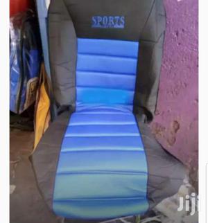 Blue And Black Car Seat Cover