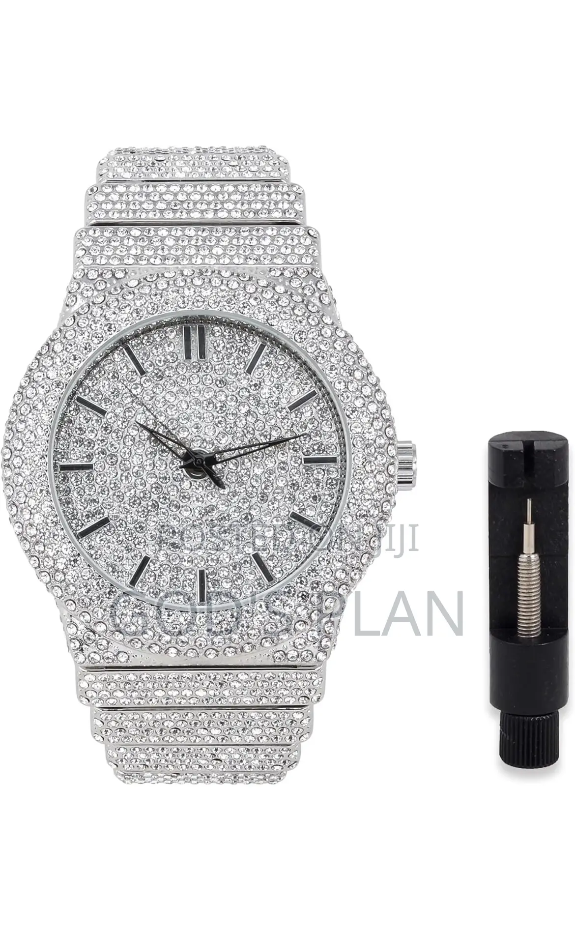 Fully Iced Out Diamond STAR Watch