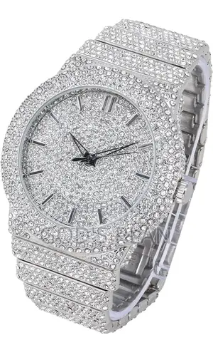 Fully Iced Out Diamond STAR Watch
