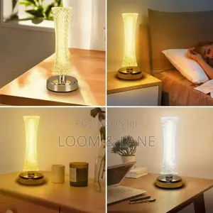 Bedside Touch Crystal Table Lamp