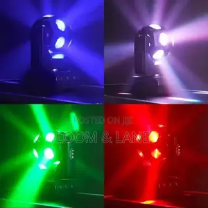 12 Led Eyes RGBW Moving Head Beam Light for Discos