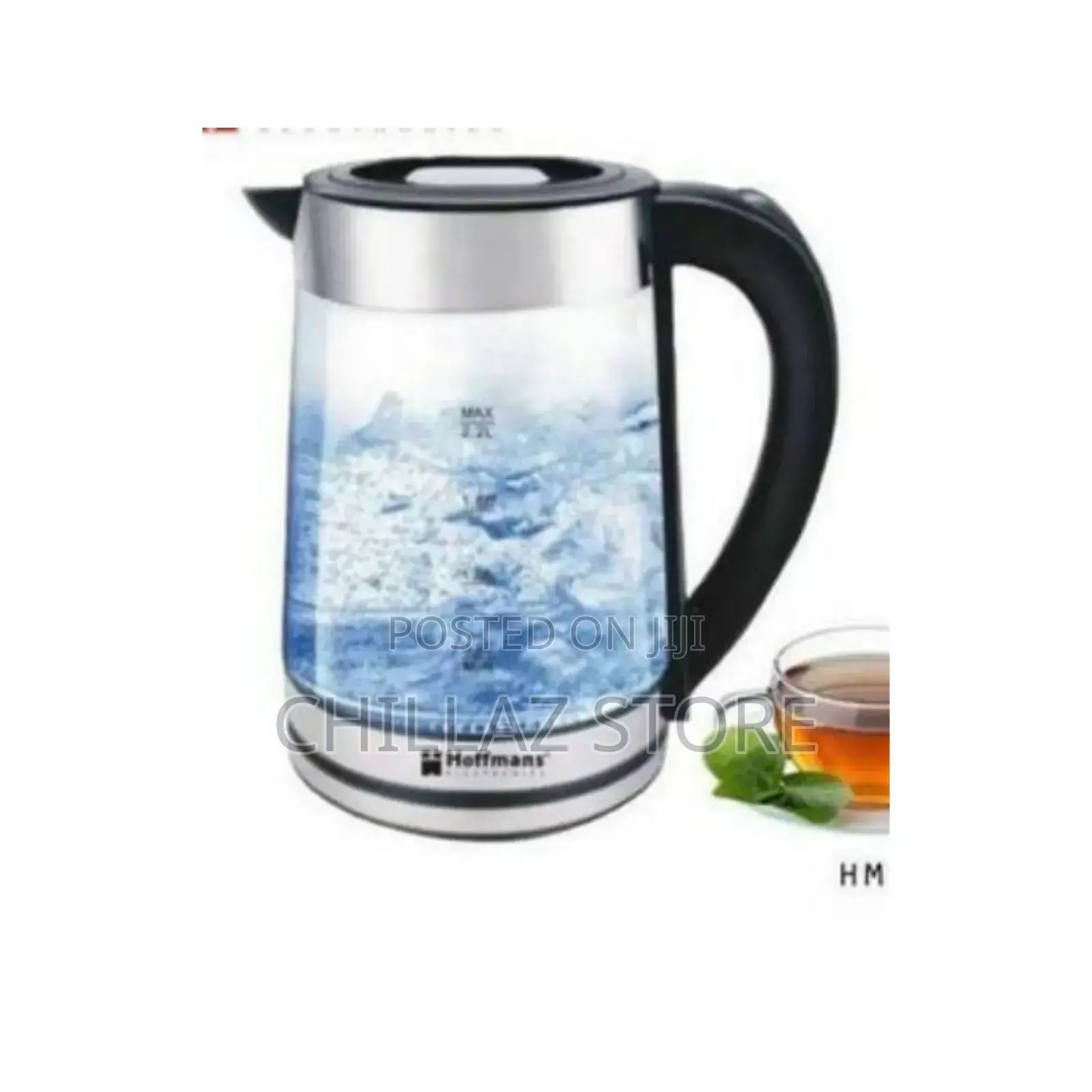 Hoffmans 2.0L Electric Glass Kettle.