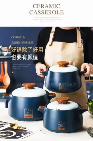 3 PCS TEL Ceramic Casserole Dishes