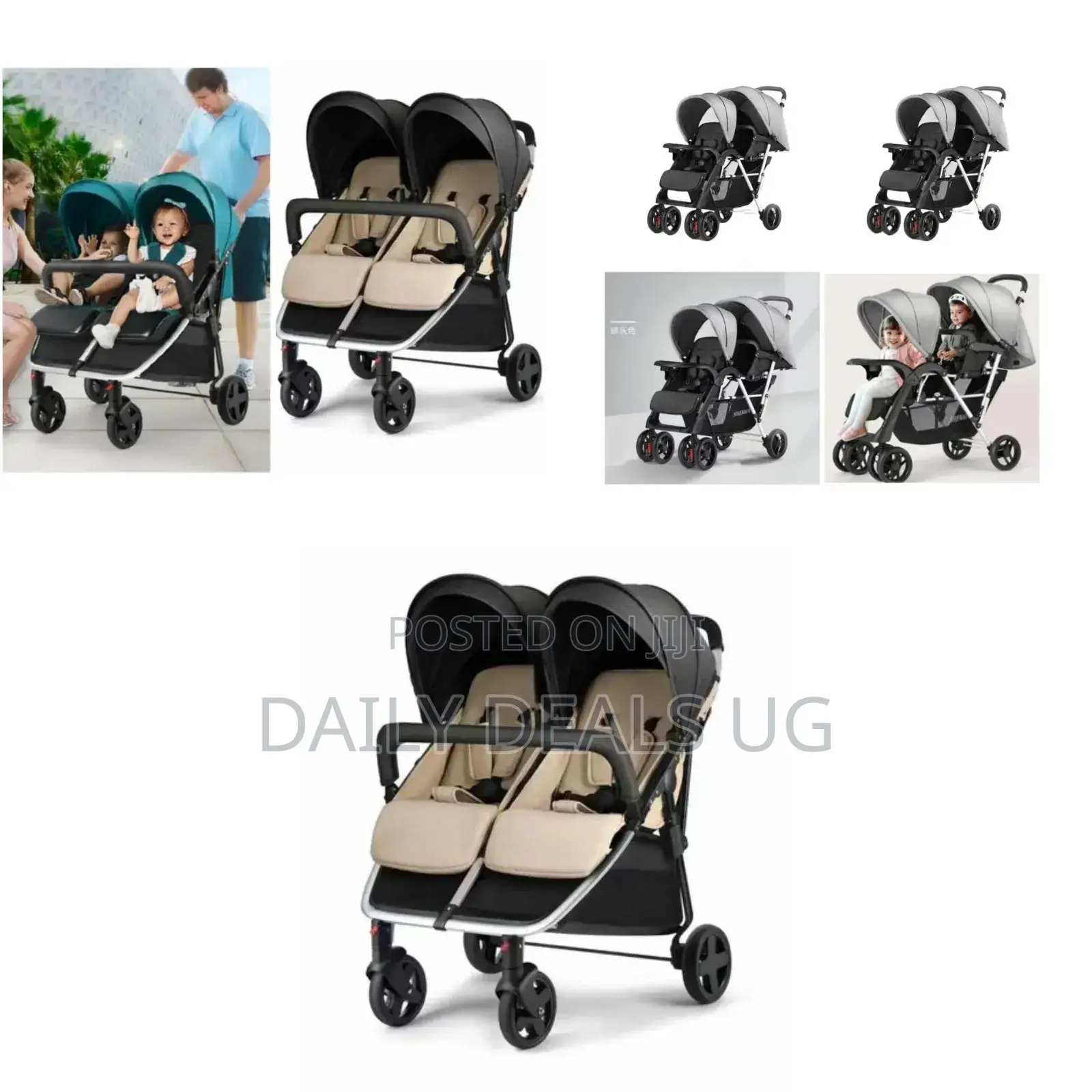 Baby Twin Stroller
