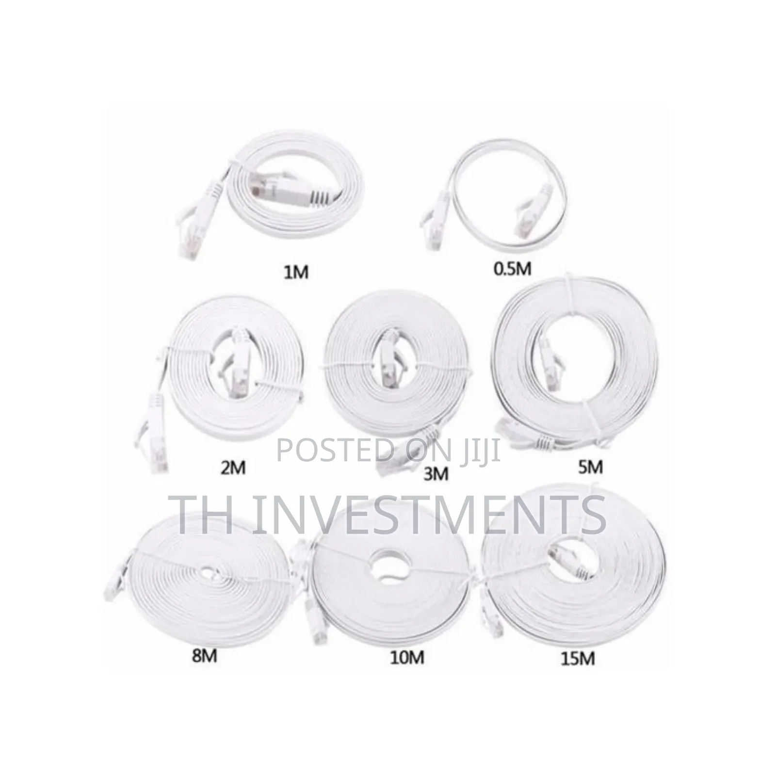Ethernet Cable High Speed Cat6e Flat Ethernet Network