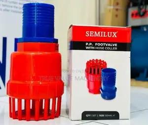 Semilux PVC Foot Valve And Collar