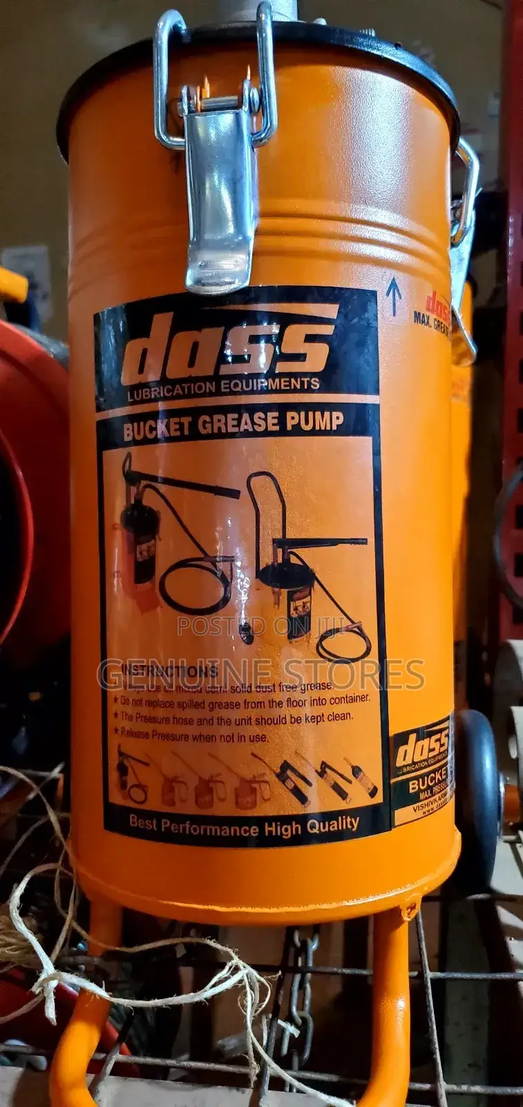 Bucket Grease Pump