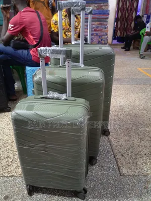 Plastic Suitcases in Full Set