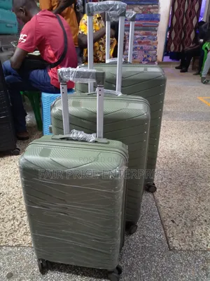 Plastic Suitcases in Full Set