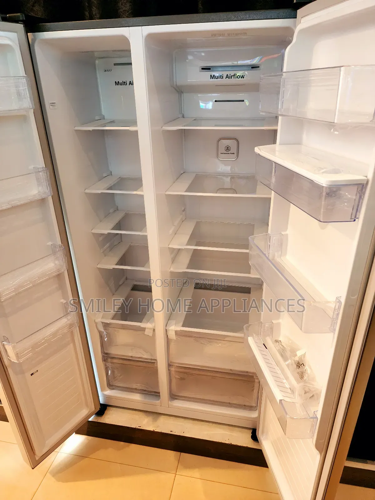 New Discounted Hisense 750ltrs Side by Side Fridge