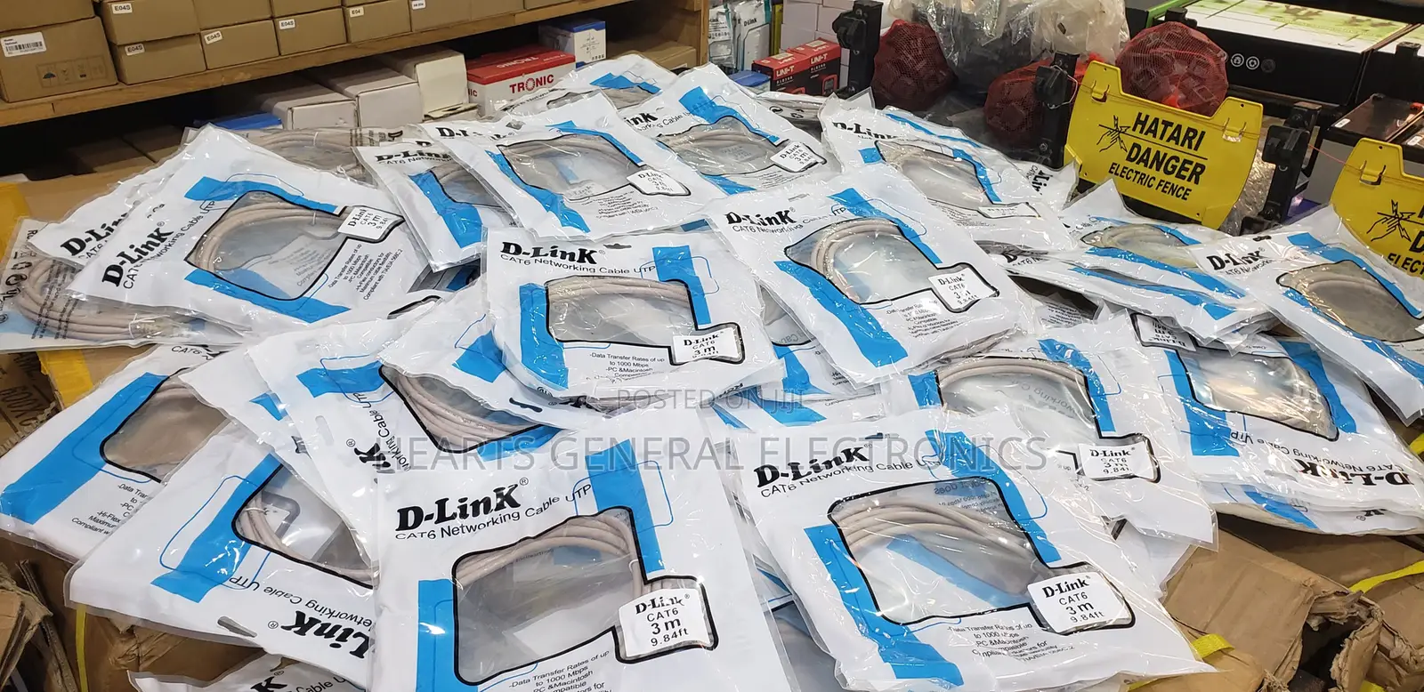 D-Link Cat6 Patch Cord 3m