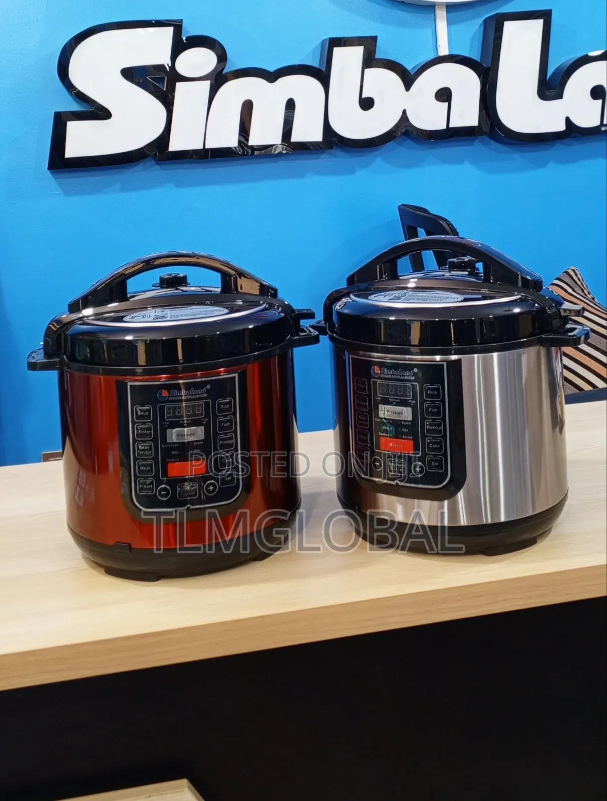Simbaland Pressure Cooker 7l 14 In 1 Programs