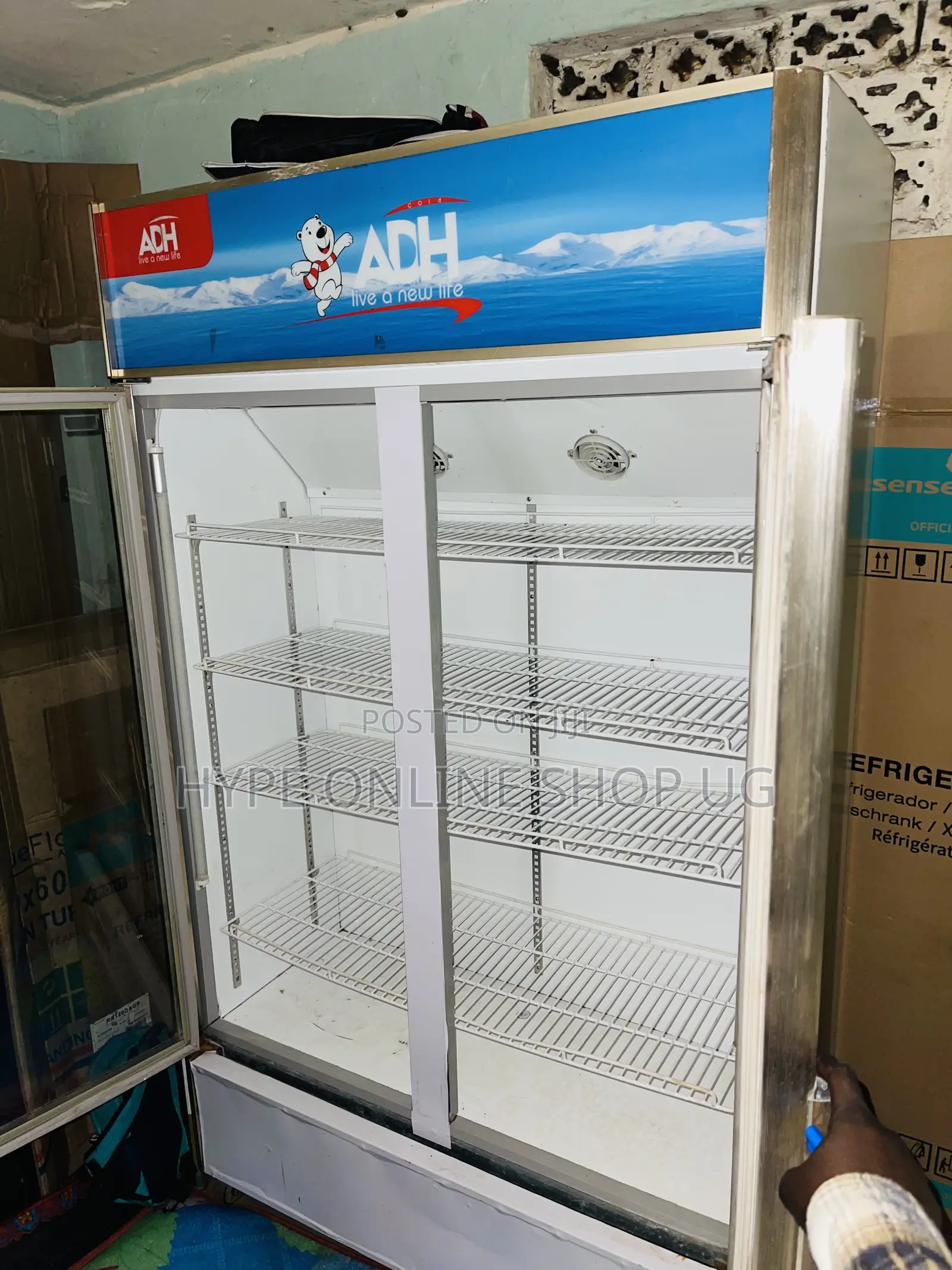 Adh 800L Display Showcase Fridge
