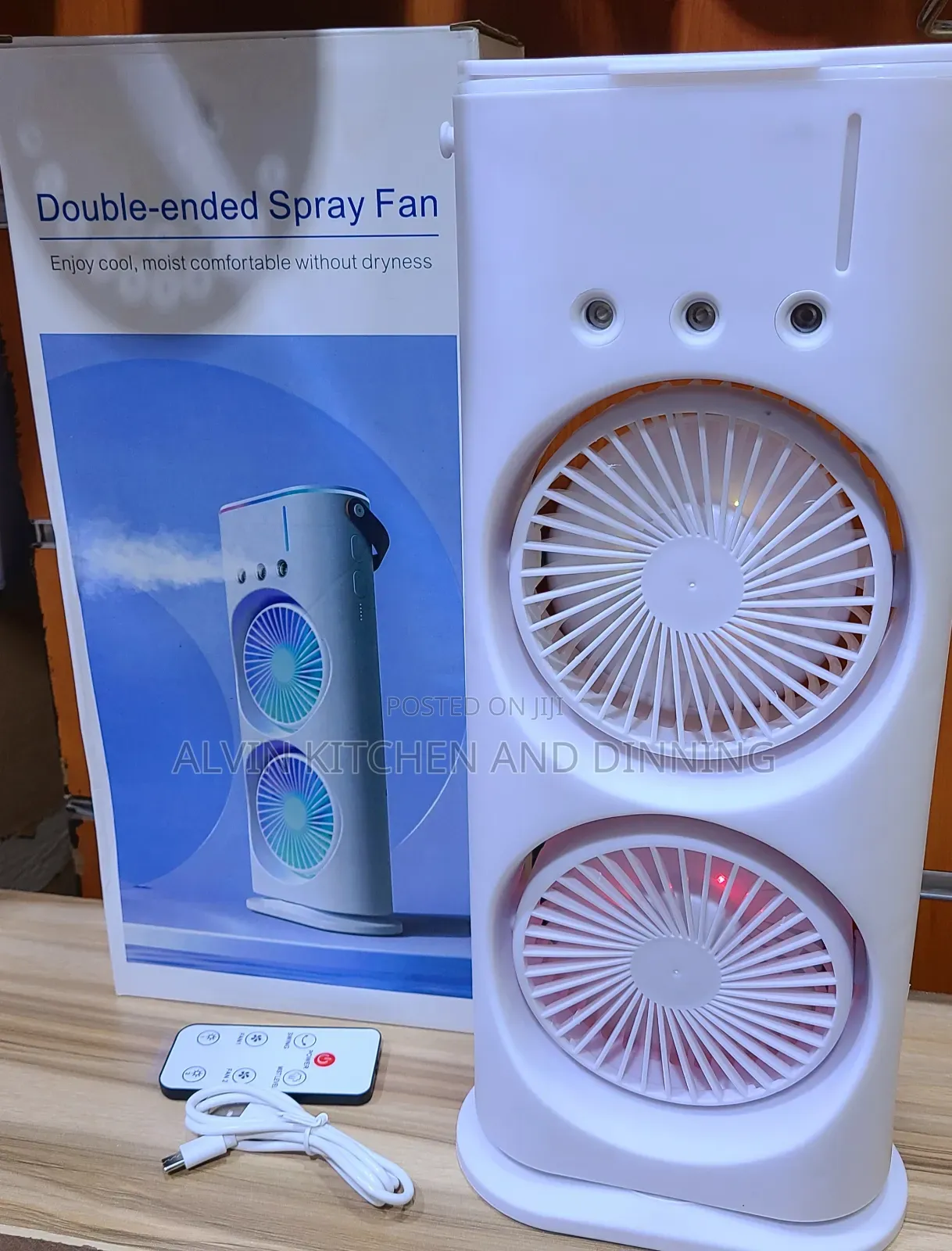 Misting Fan Portable Rechargeable