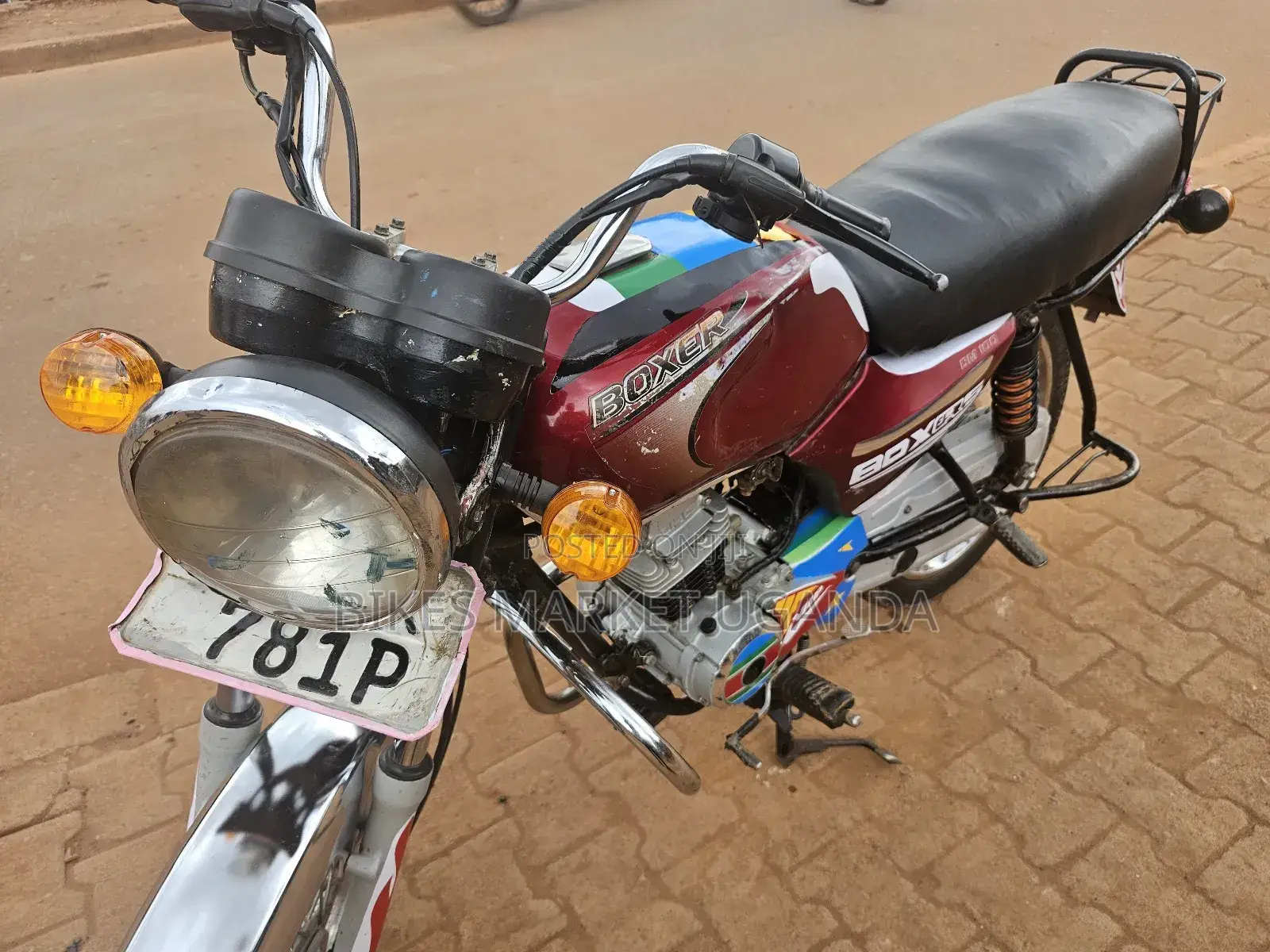 Bajaj Boxer 2018 Red