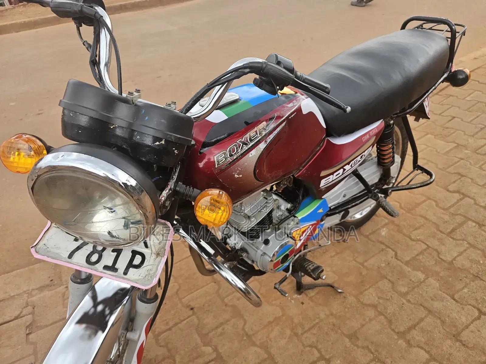 Bajaj Boxer 2018 Red