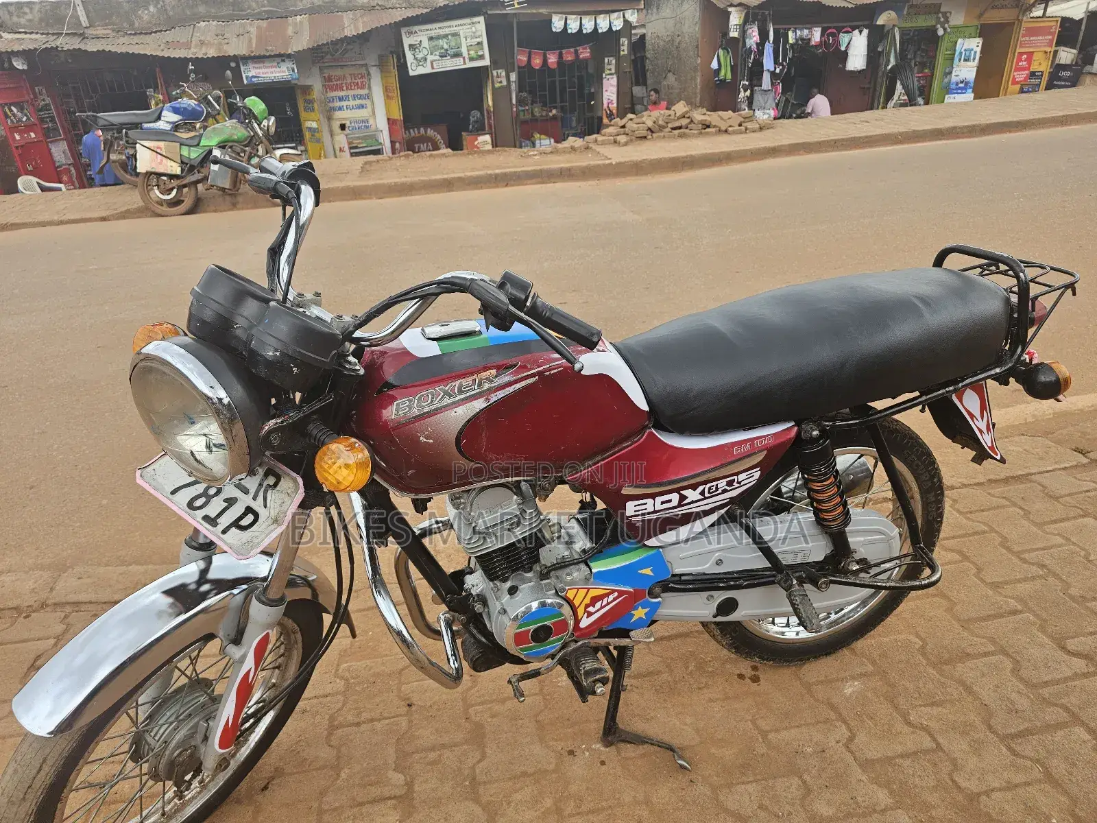 Bajaj Boxer 2018 Red