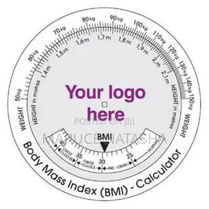 BMI Wheel Chart(Body Mass Index)