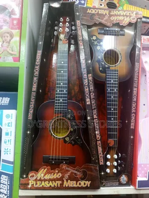 Kids Brown Guitars