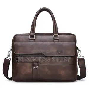 Leather Jeep Laptop Bag 14inch