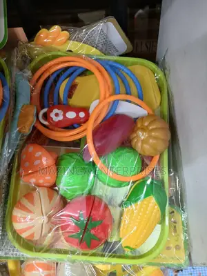 Kids Plastic Cutting Fruits Toy Set