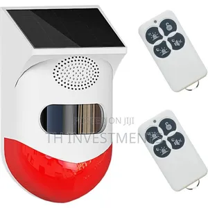 Solar Motion Sensor Alarm Outdoorsound Security Alarm Siren