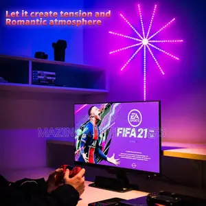 App Smart Control IC LED RGB Fireworks Strip Lights