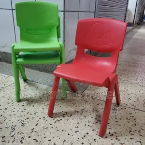 Modern Plastic Kids Chairs Armless