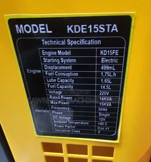Diesel Generator 15kva Silent