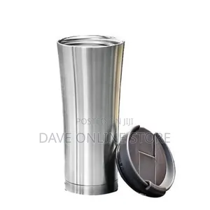 0.5L Insulated Stainless Steel Travel Mug - Silver