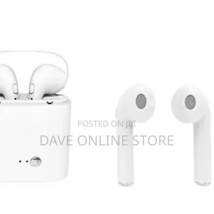 TWS Bluetooth Wireless Earbuds I7s -White