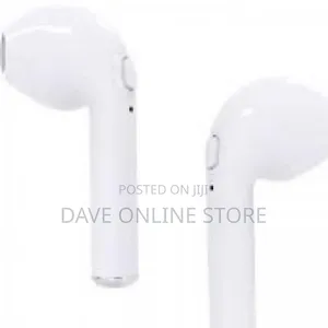 TWS Bluetooth Wireless Earbuds I7s -White
