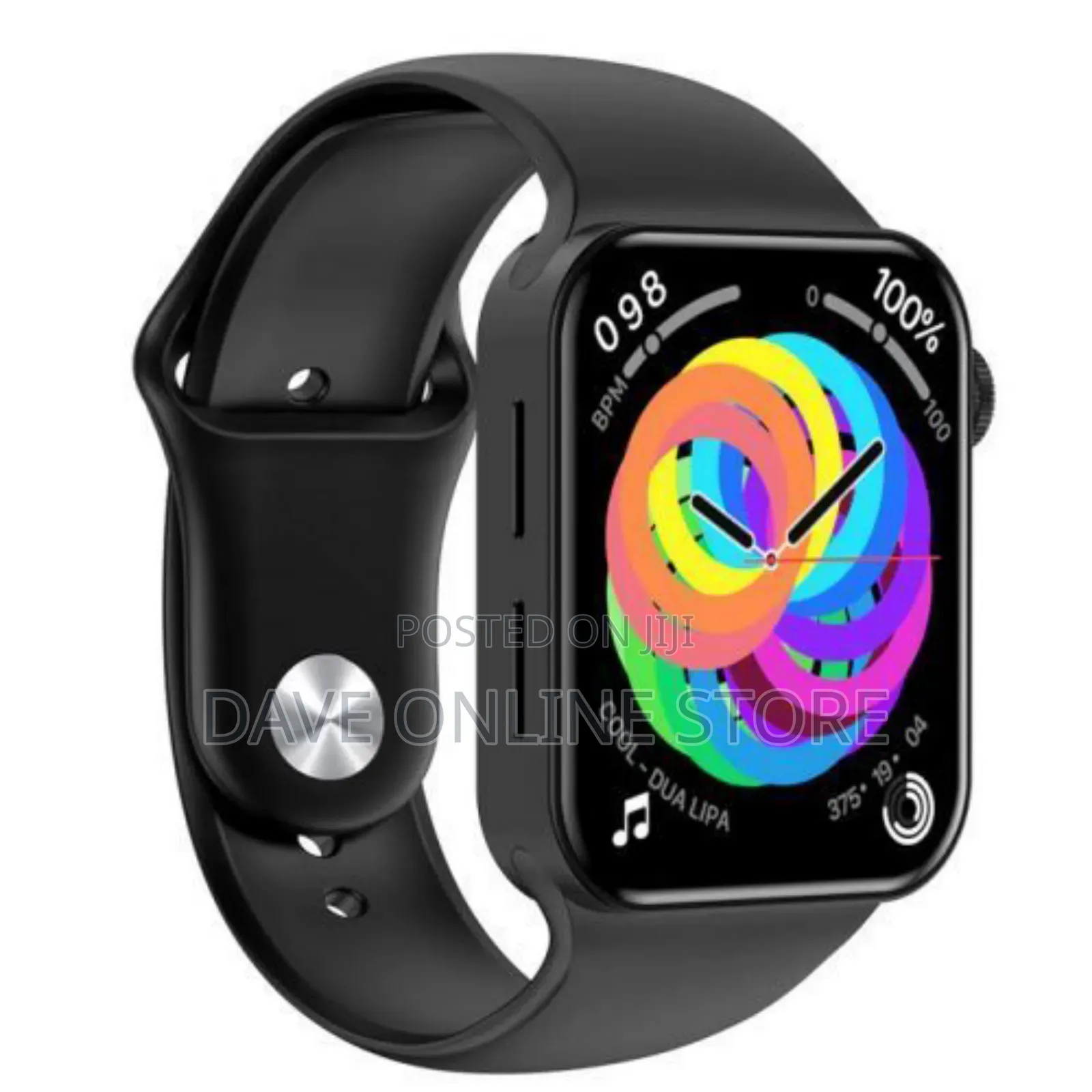 Smartwatch Bluetooth Bracelet Call Blood Pressure - Black