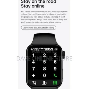 Smartwatch Bluetooth Bracelet Call Blood Pressure - Black