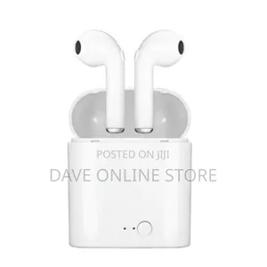 I7s - Double Bluetooth Earbuds - Earphones - White