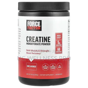 Force Factor, Creatine Monohydrate Powder, Unflavored, 300g