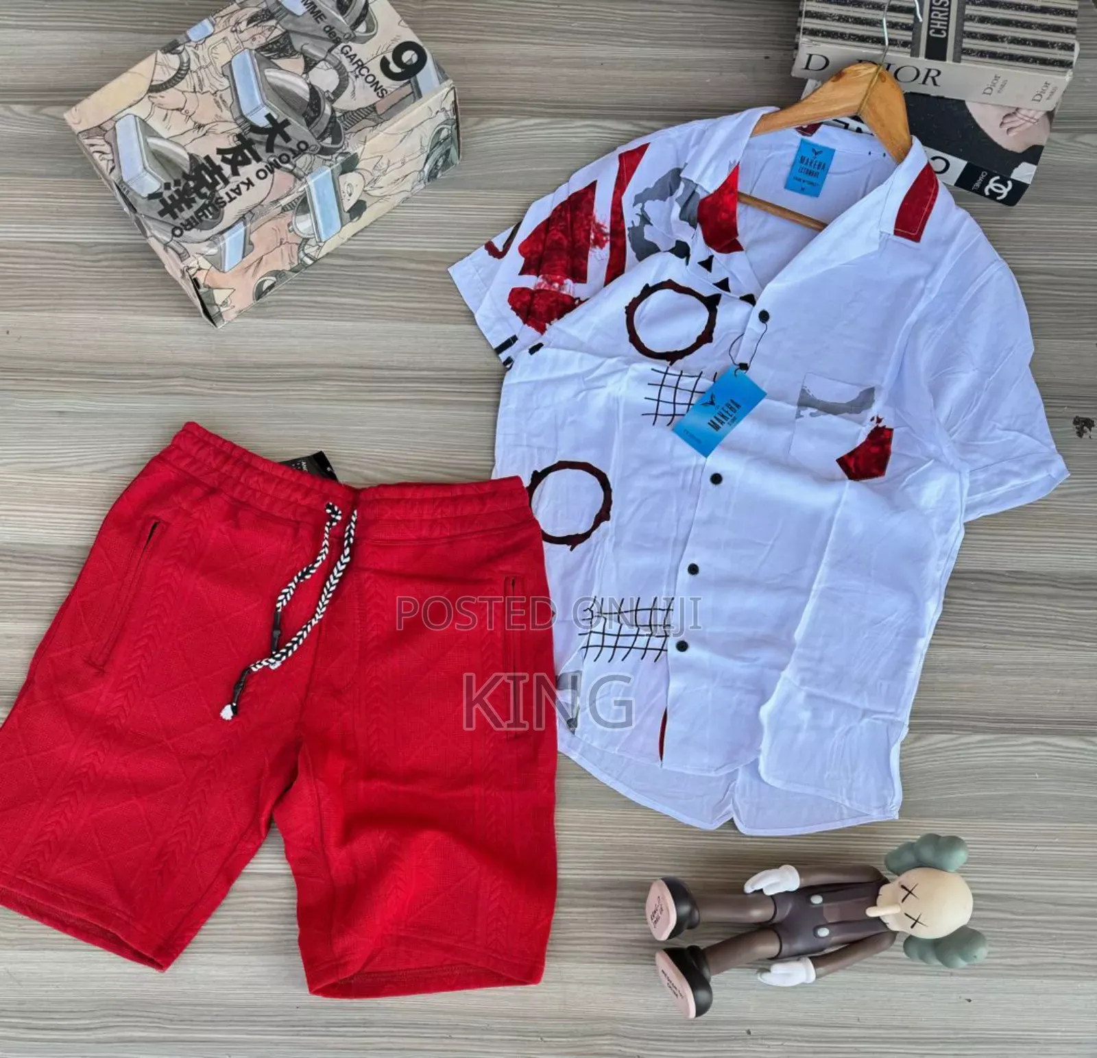 Formal Vintage Shirt and Short