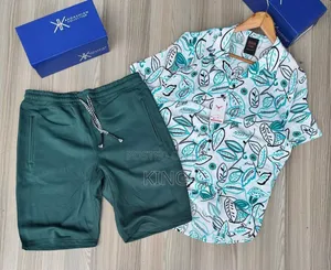 Sleek Vintage Shirt and Short