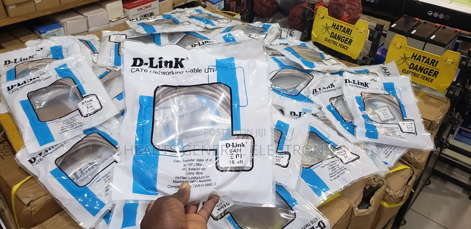 D-Link Cat6 Patch Cord 5m