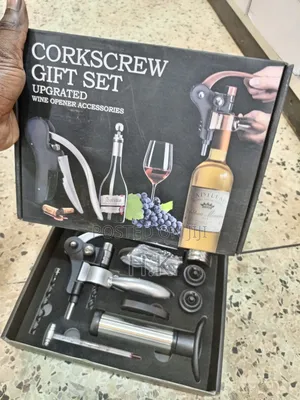 Corkscrew Wine Opener Kit Gift Set Box