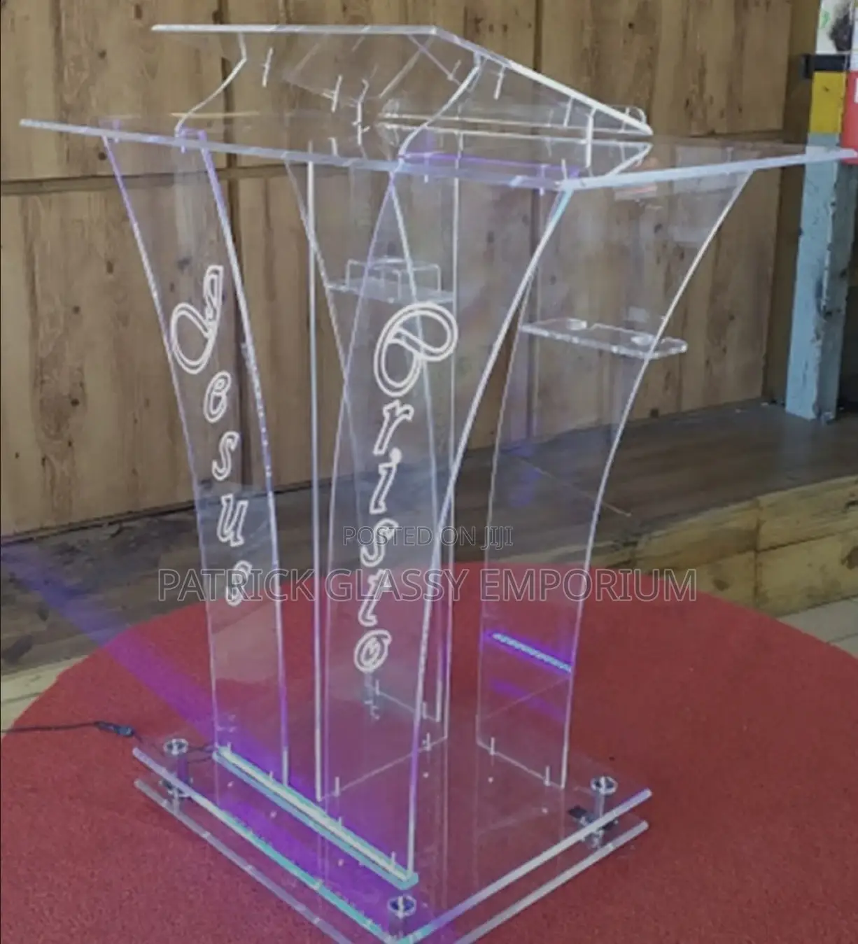 Glass Podium
