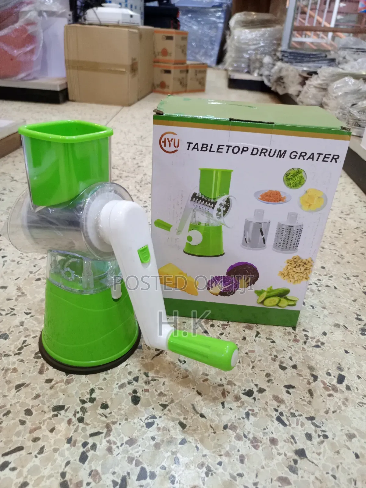 Tabletop Drum Grater
