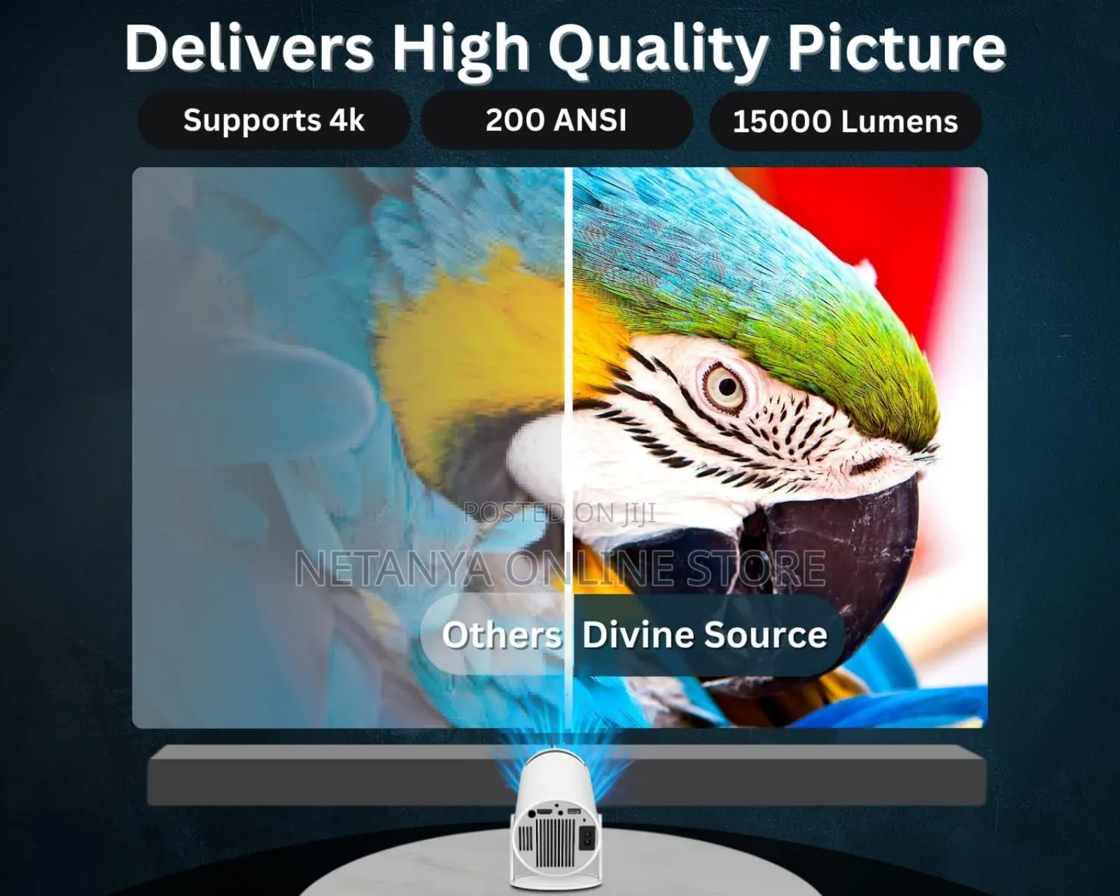 Wireless Wifi Smart Projector